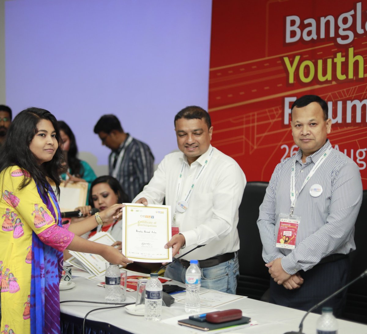 AntuReneka's tweet photo. A two-long program end with lots of learnings accompanied by the chance of getting a bunch of alike minded people. Let's be aware of Internet Governance and spread awareness through inclusive participation locally ๐
#youthigfbd #BIGF #IGF #bdsig #APSIG #APrIGF #APNIC #isoc https://t.co/8F331rxJTn