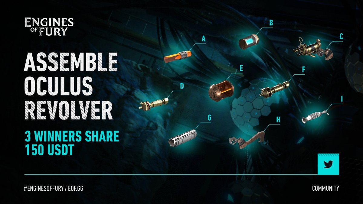 Alifineboy's tweet photo. Engine of Fury give more funs,wins and knowledge on It Gun assembling
#EngineofFury #Bitcoin #bnb #Ethereum #NFT #GameFi #Developers #nft_muse #PlayAndEarn #Gaming #Codind #Binance #Blockchain #NFTs #Crypto #NFTGames https://t.co/V8iJw9pXFm