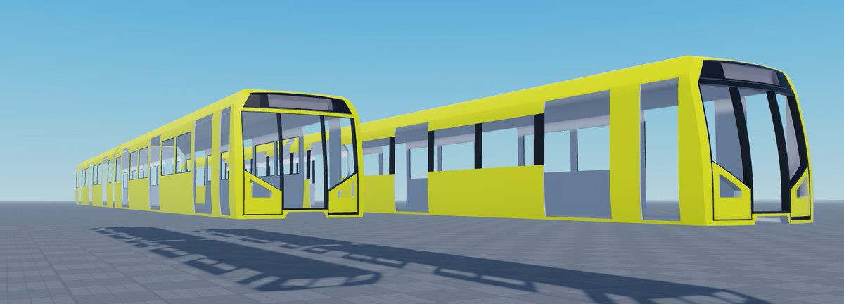 WordofTransport's tweet photo. We finished both Liveries for our new Typ H
Roblox removed in the time I wasn't home the Stretch Unions Feature so nearly everything I build with Unions is basically ruined.
#WoT #U5 #HTrain https://t.co/DsmquI2vQt