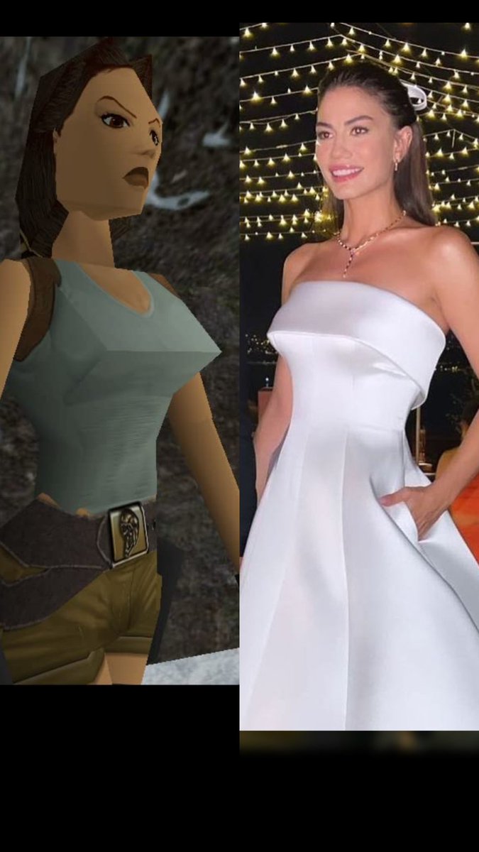 Gelinliği ilk gördüğümde aklıma gelen Lara Croft Tomb Raider oldu.Ps1'de oynayanların gözleri yaşlı.#demetoezdemir #oguzhankoc
