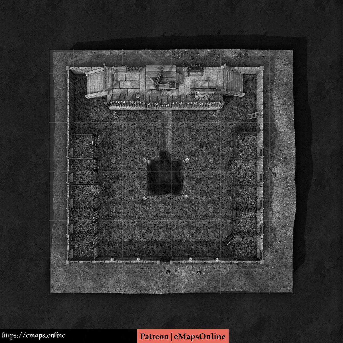 EmapsOnline's tweet photo. The Beast Cages of Broward Mauser, FREE map!
#eMaps #DnD #battlemaps @DungeonAlchemi1
The real question is, are the beasts inside the cages…. or outside? Find out more on our Patreon Page or support us at ko-fi! We're eMapsOnline on all platforms! https://t.co/CcvuHv7YPs