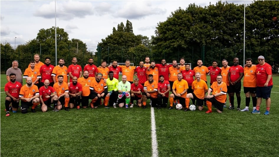 What an absolutely brilliant day! A huge shout out once again to <a href="/AmarCymru/">AmarCymru 🏴󠁧󠁢󠁷󠁬󠁳󠁿</a> <a href="/AnwarU01/">Anwar Uddin MBE</a> &amp; <a href="/WeAreTheFSA/">The FSA</a> for putting on a superb match for our guys. Your guys are a real credit to themselves and all you do. Every single one of our beautiful men in orange loved it. Let's do it again!