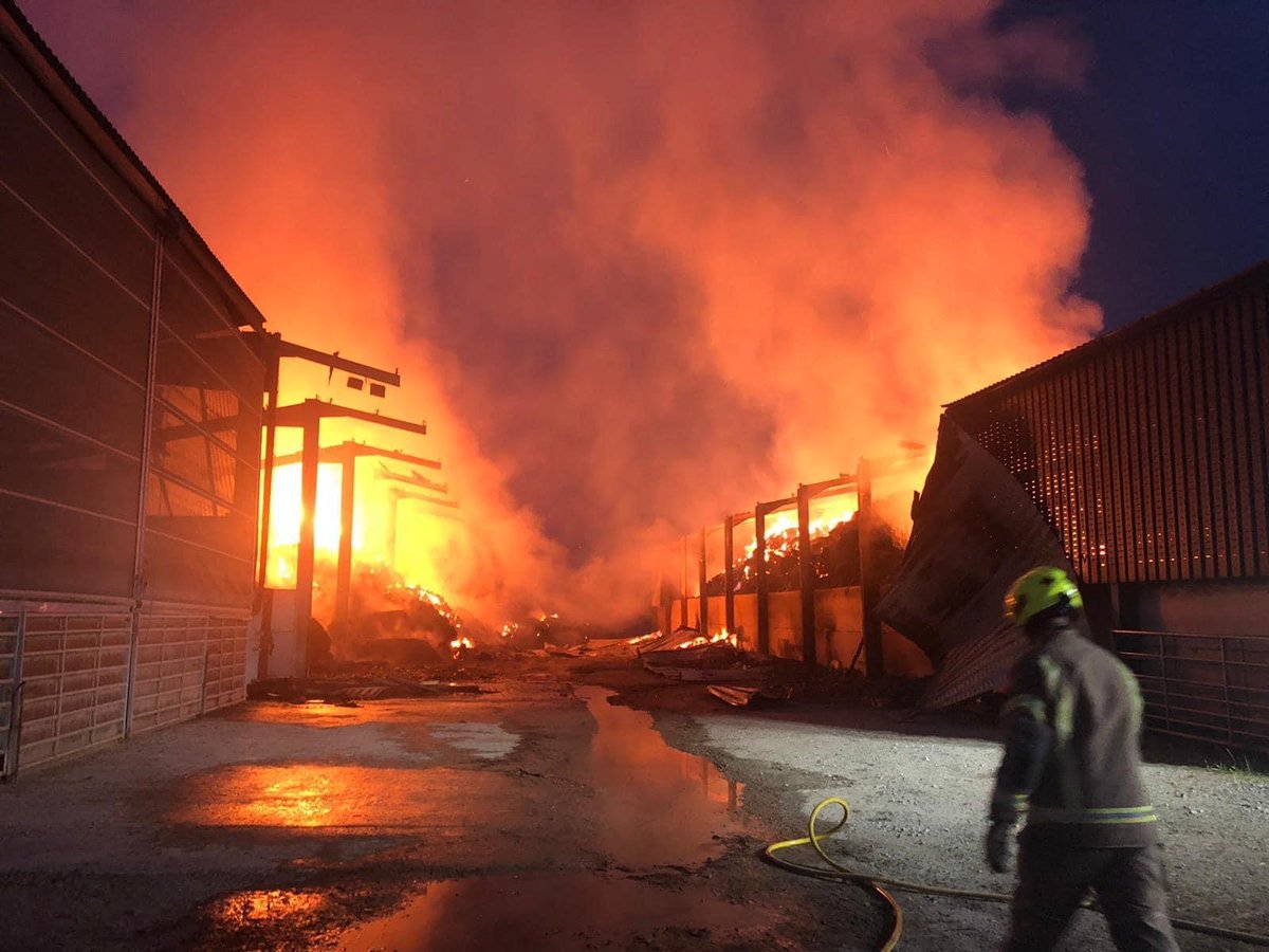 Crews from <a href="/LiskeardCFRS/">Liskeard Community Fire Station</a> <a href="/BudeCFRS/">Bude Community Fire Station</a> <a href="/WadebridgeCFRS/">Wadebridge Community Fire Station</a> are still in attendance at the large barn fire in the Lewannick area.

We are continuing to receive multiple 999 calls as the fire is very visible from the A30 / A395 however we can assure people we are dealing with the incident.