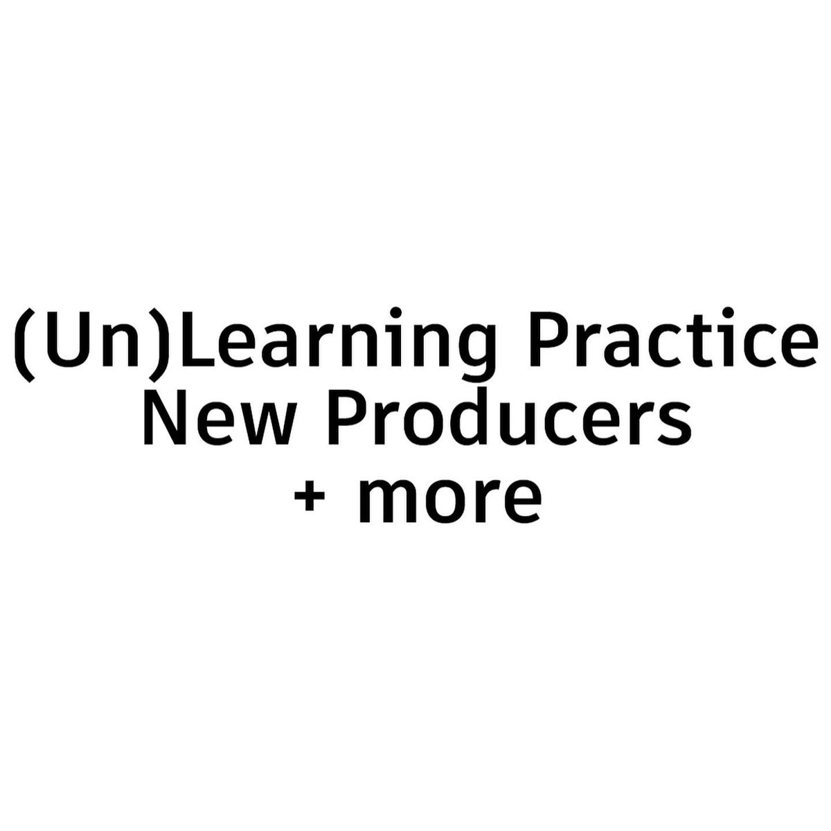 ‘(Un)Learning Through Architecture’ is a compendium of beautifully designed + printed chap books w collaborators from around the world contributing to titles on;

Land&amp;Community
Whiteness&amp;Race
Education in Architecture 
New Spatial Realities 
(Un)Learning Practice
New Producers