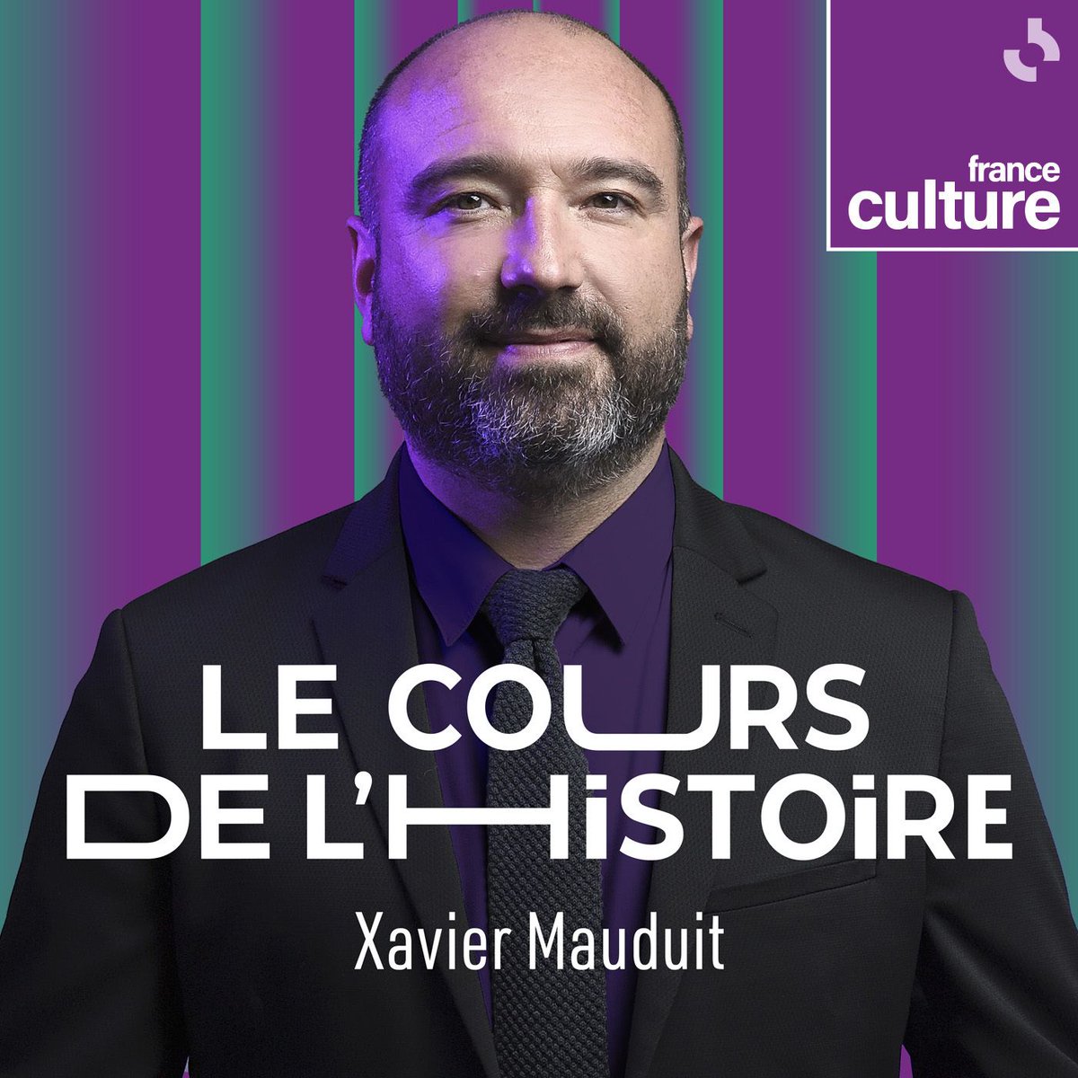 XavierMauduit's tweet photo. Oyez ! Oyez ! 😃 Joie d'une nouvelle saison du Cours de l'histoire sur @franceculture tous les jours... à 9h pile 

L'émission débute 7 minutes plus tôt pour laisser davantage la parole aux historiens, aux historiennes, aux spécialistes, c'est bath ! 👍

▶️https://t.co/XJv0xF7ERn https://t.co/MbZlaNsZGS