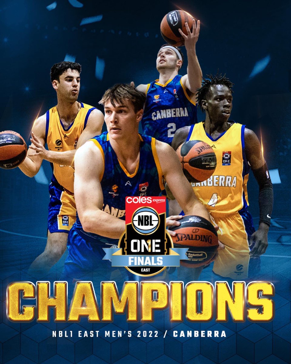 SVSU_MBB's tweet photo. Congrats to #CardinalPro @JamesToohey15 for winning the @NBL1East Championship!! 🏆 

In his first season with the Canberra Gunners, he brings home some hardware😎

#WinnersWork #Brotherhood https://t.co/Ns3lcuFH36