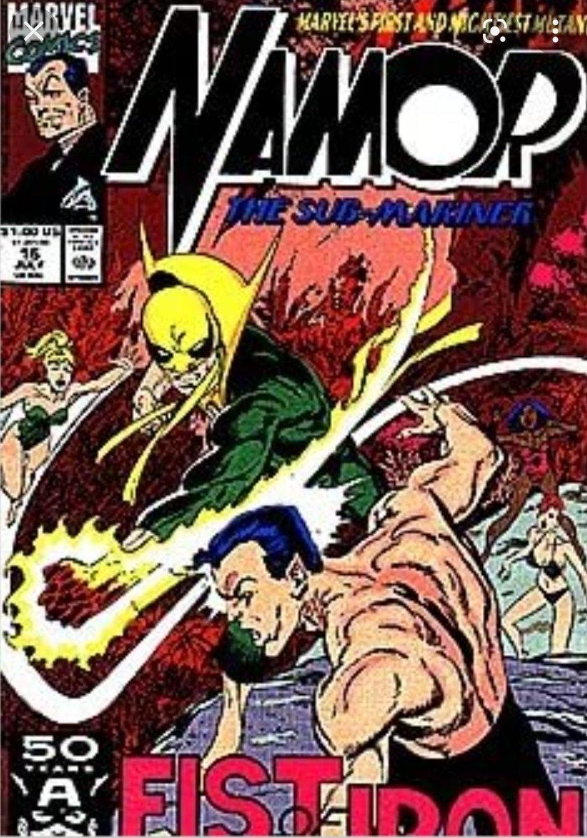 andyhall122's tweet photo. When will #DisneyPlus and #Marvel give us the Danny Rand/Namur pool party #JohnByrne promised?
#comicbooks #ImperiousRex #HongKongPhooey https://t.co/KQhxU9YK5d