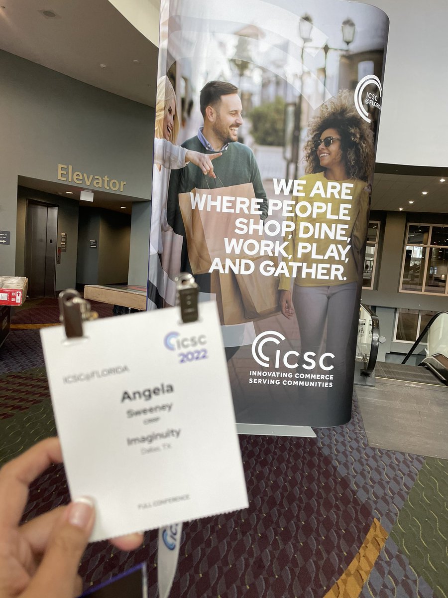 Well Hello 👋 Florida <a href="/ICSC/">ICSC</a> !  Looking forward to catching up with industry clients and friends over the next few days!