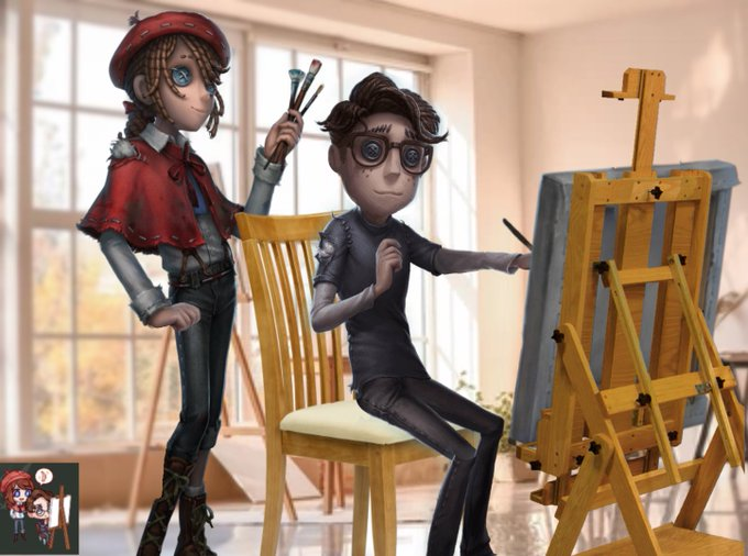 WheresLuckyGuy's tweet photo. lucky guy should be learning to paint with edgar https://t.co/d6Ut5DJRWK