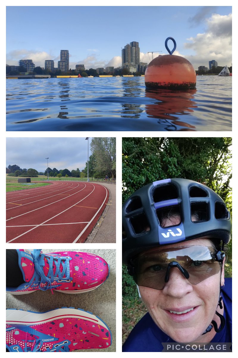 MatKillward's tweet photo. It's #NHS1000miles time again. 
🏊‍♀️2.8km
🚲203km
🏃‍♀️15km
🚶‍♀️4.5km
Beautiful swims, cycling through country lanes, first track session &amp; new trainers
#NursesActive #WeActiveChallenge 
#FatGirlGettingFit https://t.co/WWq2D8XhxO
