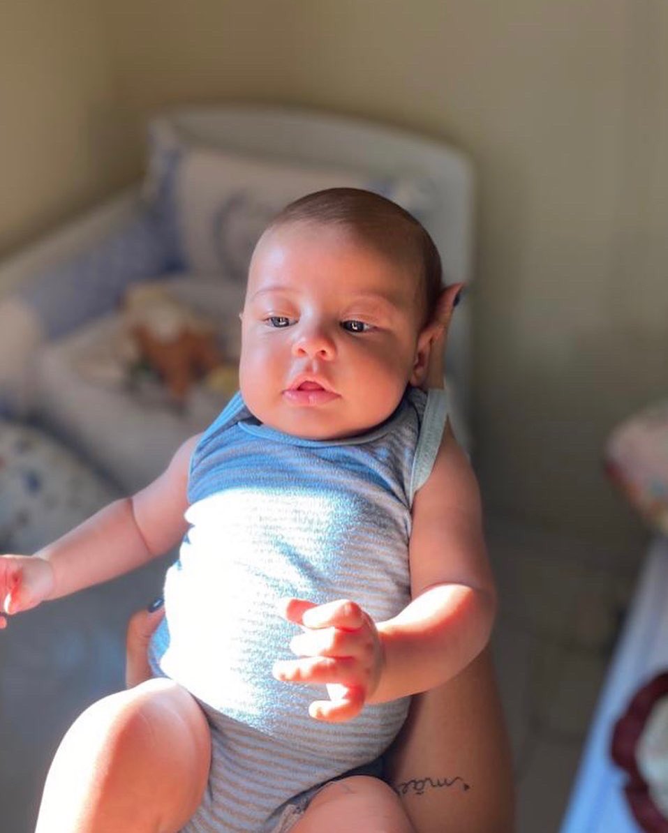 3 meses do meu príncipe 💙🥰😍