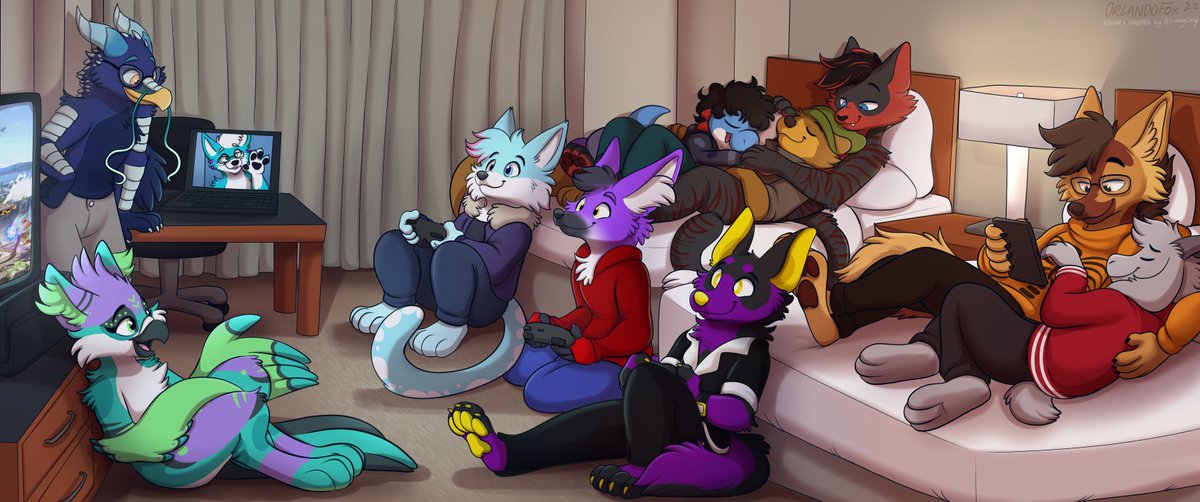 Orlando_Fox's tweet photo. Con hotel room vibes ❤️ https://t.co/GPa9NSJAIg