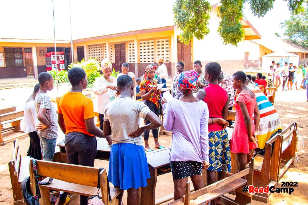 HannahAcquah8's tweet photo. The progress of our communities has been eclipsed by illiteracy. If we can wipe out illiteracy by teaching every child to read, the light of success will shine again, illuminate.
#ReadCamp22
#ReadCamp
#SDG4QualityEducation https://t.co/id2lCKk6jP