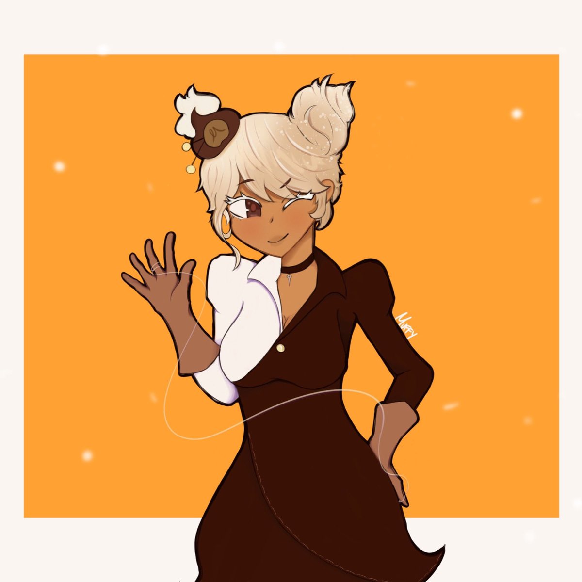muffypuffs's tweet photo. mont blanc cookie for a crk collab :3 #cookierunkingdom https://t.co/B5EaU5QaRb
