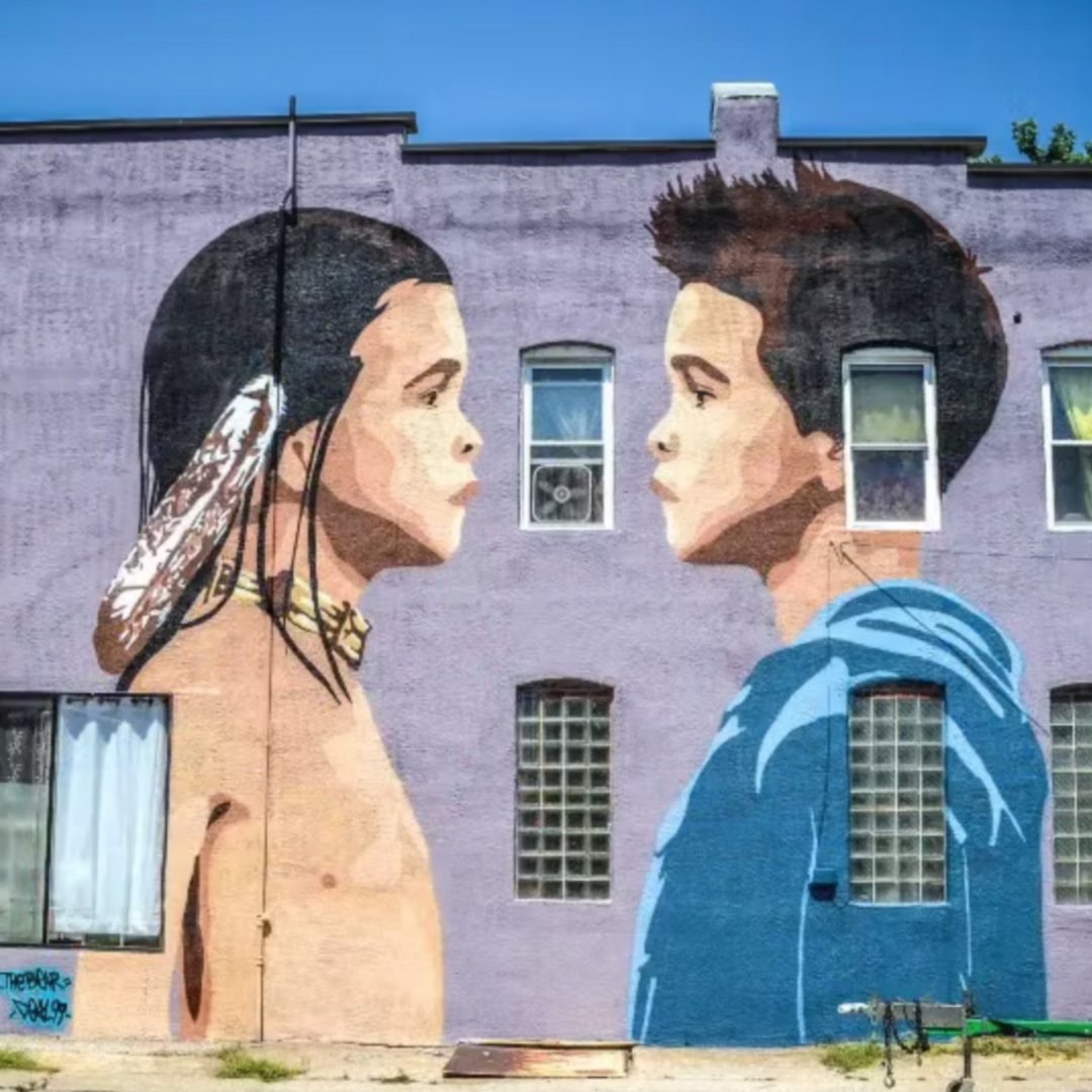 IndigenousGuide's tweet photo. The Duality of Indigeneity by Pyramid Lake Paiute Artist Gregg Deal

Learn more by using the link in our bio to download the Guide to Indigenous Maryland on iOS/Android 📲💡

#Indigenous #Native #NativeAmerican #FirstNations #GuidetoIndigenousLands #GuidetoIndigenousMD #MD https://t.co/t2RuwoyLJO