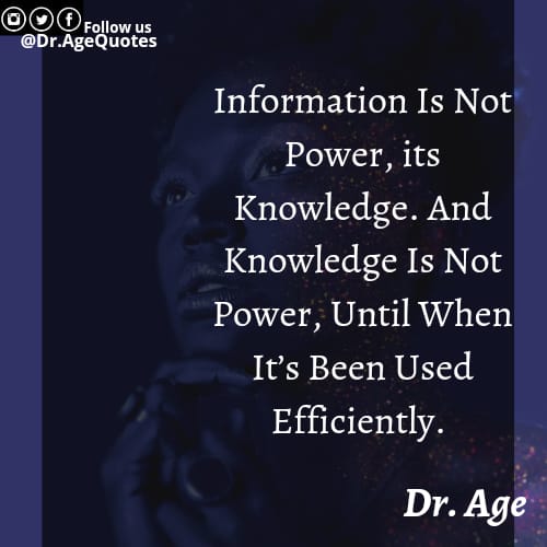 DrAgeQuotes's tweet photo. Use Your Knowledge Wisely.
#MotivationalQuotes #instagood #Amazing #inspiration #imagination #life #love #information #KNOWLEDGE #power #effiecient #Action #communication https://t.co/6PHiDuxMIi