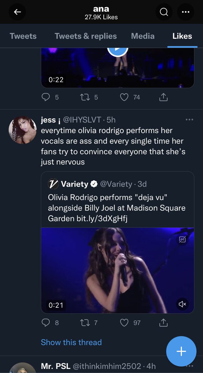 FEELSCVNT's tweet photo. but it’s livies are the one who need to move on and leave sabrina alone ☹️ https://t.co/EQ4OMvQz89