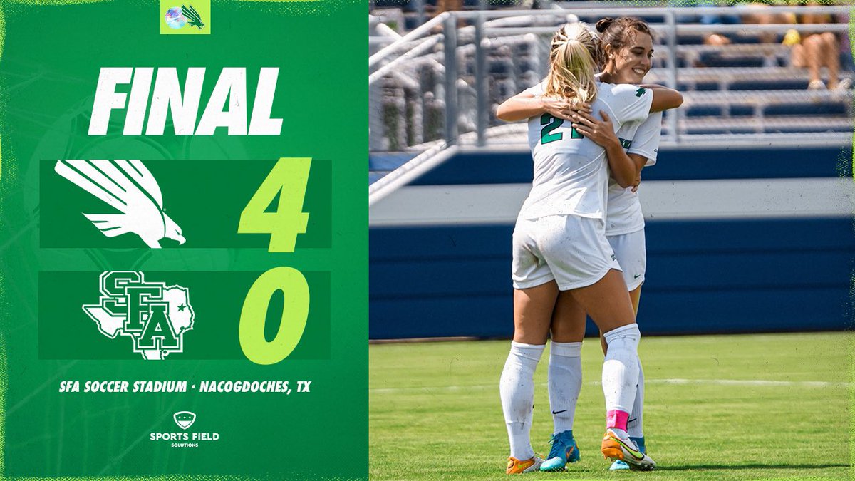 🟢LIGHT THE TOWER🟢

Olivia's brace leads us to a shutout victory at SFA! We improve to 4-0 on the year!
#GMG