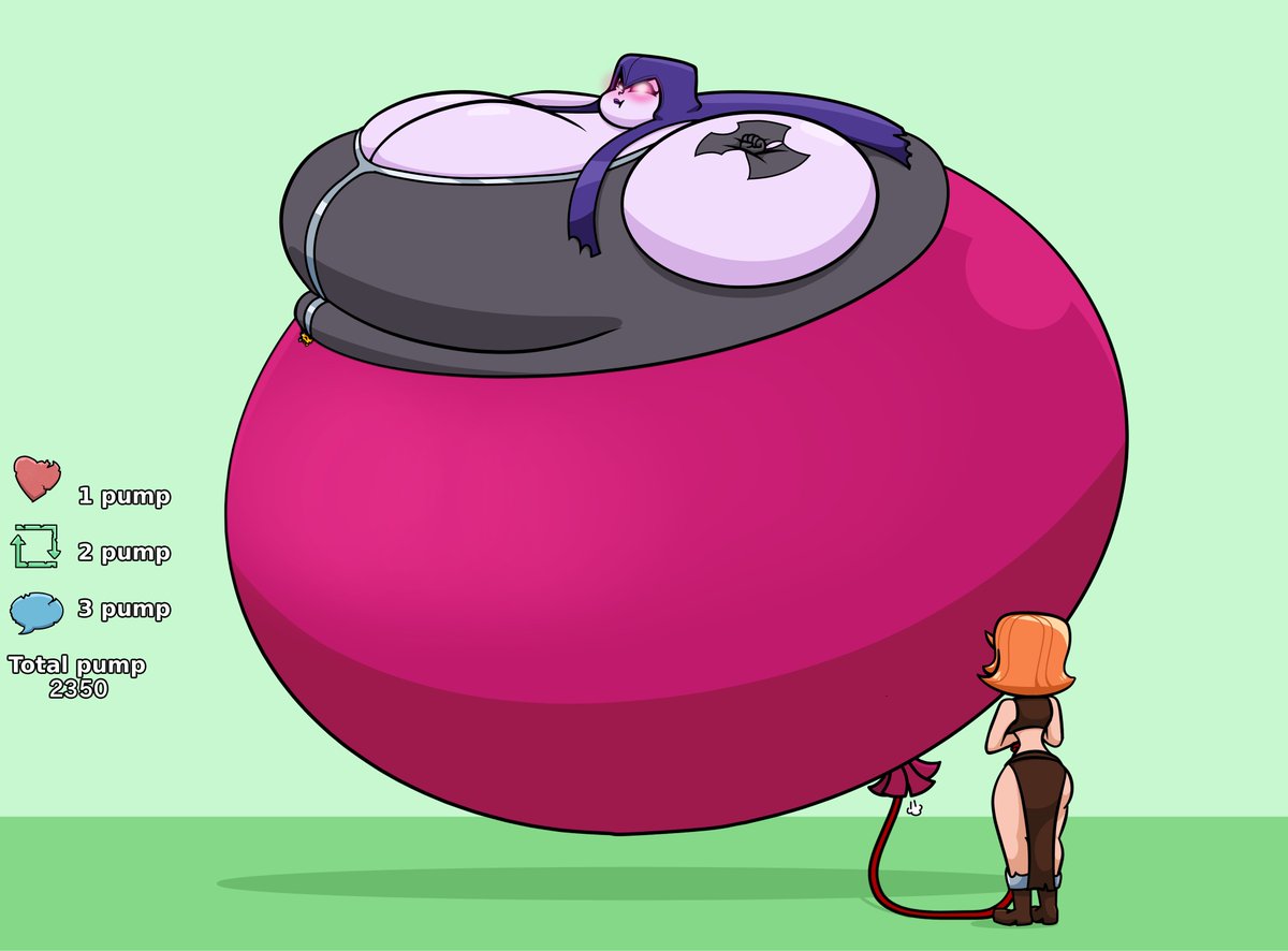 MprsDate's tweet photo. the witch is getting a taste of her own medicine, with each pump the witch gets bigger, fear and pity are the only thoughts going through the witch's head, but the valkyrie won't stop until the witch explodes.

will the witch explode?
parte 3-5 https://t.co/2orGmaAMrV