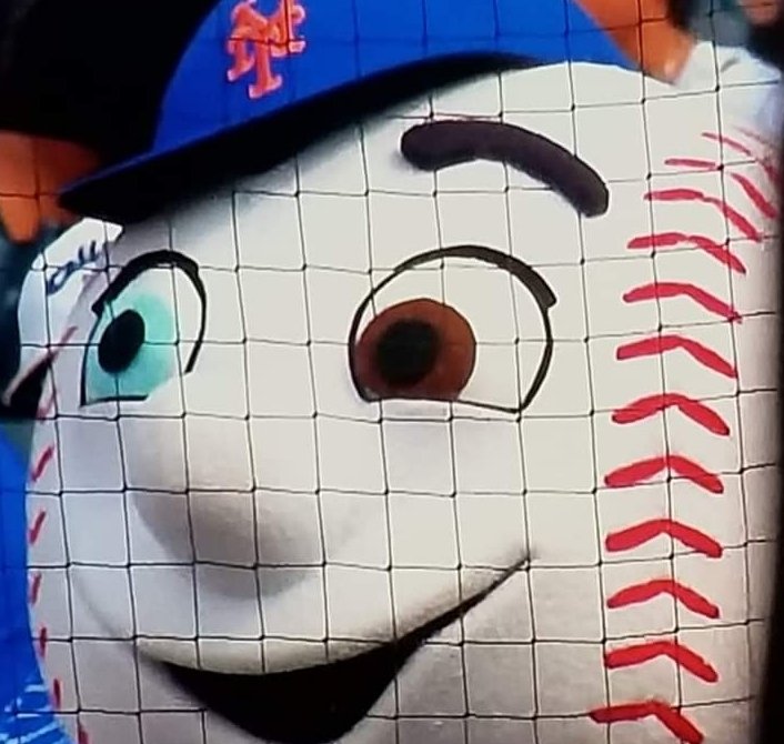 LegsUseless's tweet photo. Max Scherzer is on the mound for the #Mets and #MrMet has heterochromia! #LFGM https://t.co/zRe1bfudvX