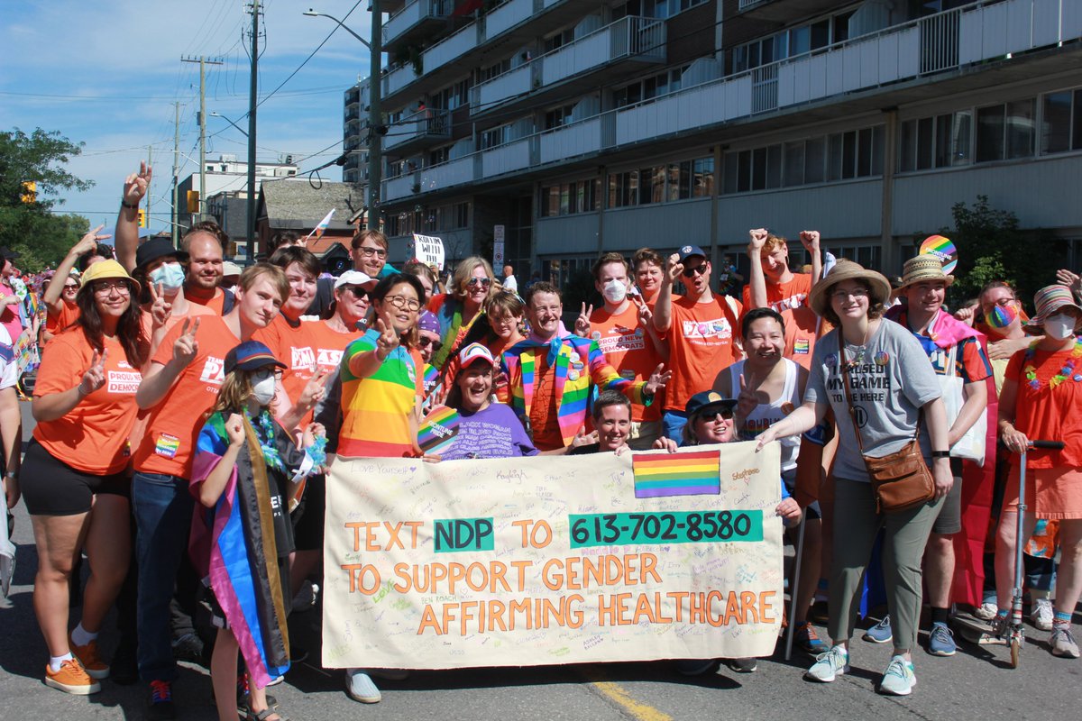 JoelDHardenNDP's tweet image. Happy #CapitalPride Ottawa!! 🏳️‍🌈🏳️‍⚧️

I was so proud to spend this incredible celebration of love, diversity, and inclusion with all of you. Stay proud. #AllTogetherNow #Pride #LoveIsLove