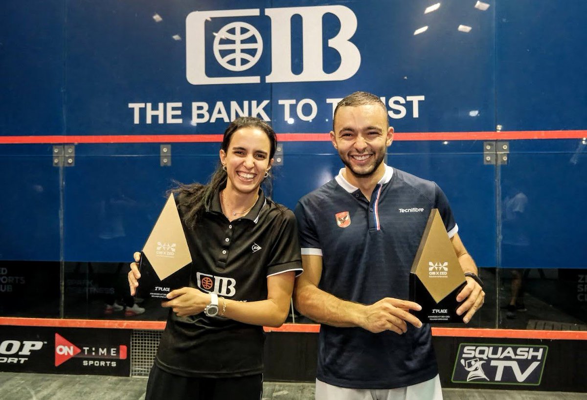 Squash Site (@squashsite) on Twitter photo Congratulations to the CIB Zed Squash Open Champions, <a href="/NourElTayeb/">Nour El Tayeb</a> and <a href="/y_soliman97/">Youssef Soliman</a> !!
zedsquashopen.com/day-five-the-f… Congratulations to the CIB Zed Squash Open Champions, <a href="/NourElTayeb/">Nour El Tayeb</a> and <a href="/y_soliman97/">Youssef Soliman</a> !!
zedsquashopen.com/day-five-the-f…