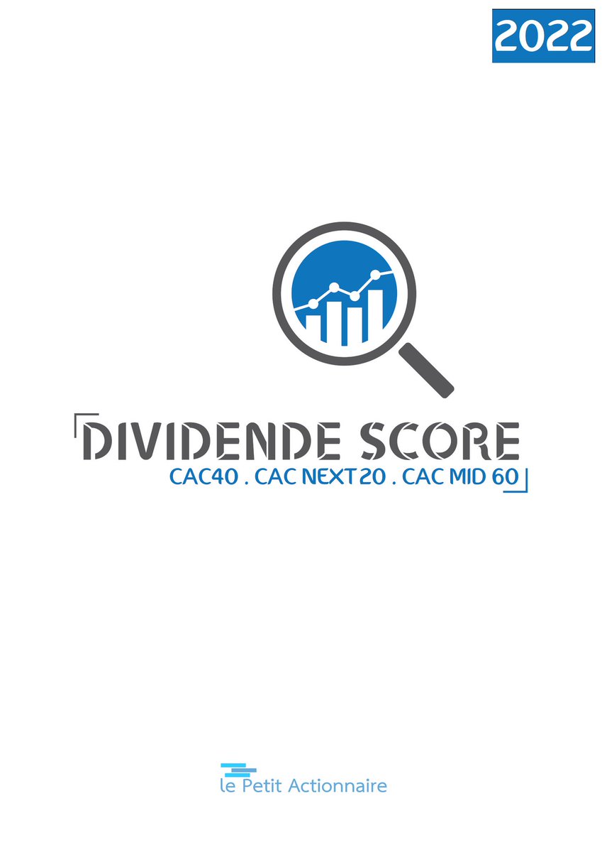 L'édition 2022 du Dividende Score sera disponible d'ici quelques jours... Vous aurez alors la possibilité de découvrir la note de qualité du dividende de l'ensemble des sociétés composant le SBF120 !

🎯 Retweetez afin de participer au tirage au sort et d'être le 3ème gagnant !