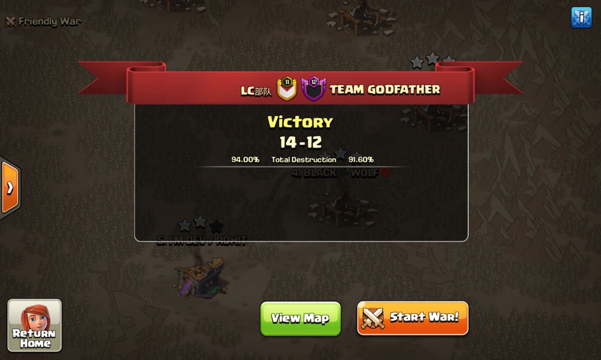 LC部队 (@lc_esportscoc) on Twitter photo Week 3 of <a href="/EonLeagueOff/">Eon League</a>
LC部队 14⭐️ 🆚 Team Godfather 12⭐️
GG to them🔥
We are now sitting at 2-1 and need 2 more wins to qualify for League 1 🔥
Tripples by:
<a href="/lc_kaito/">Kaito</a> ⭐️⭐️⭐️
<a href="/CHillUMiNaTICoC/">| Romeo</a> ⭐️⭐️⭐️
<a href="/Khai_2005/">Khai Nguyễn Hoàng</a> ⭐️⭐️⭐️
@ArneNoobs ⭐️⭐️⭐️ Week 3 of <a href="/EonLeagueOff/">Eon League</a>
LC部队 14⭐️ 🆚 Team Godfather 12⭐️
GG to them🔥
We are now sitting at 2-1 and need 2 more wins to qualify for League 1 🔥
Tripples by:
<a href="/lc_kaito/">Kaito</a> ⭐️⭐️⭐️
<a href="/CHillUMiNaTICoC/">| Romeo</a> ⭐️⭐️⭐️
<a href="/Khai_2005/">Khai Nguyễn Hoàng</a> ⭐️⭐️⭐️
@ArneNoobs ⭐️⭐️⭐️