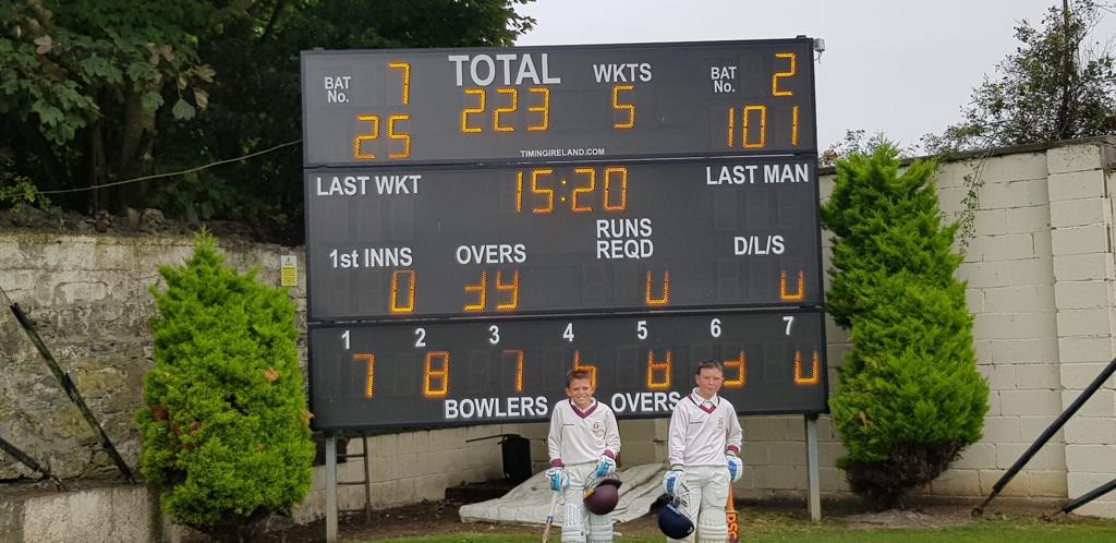 cricketleinster's tweet photo. Congratulations to Callum Armstrong (age 12) who this weekend became Rush’s youngest player to score a hundred in an adult game https://t.co/C6IR8VCBhO