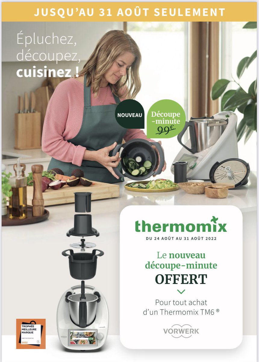 Tm6By's tweet photo. #offrethermomix #thermomix #thermomixtm6 #decoupeminute #Nouveau #robotcuisine https://t.co/5SxwzSoIiA