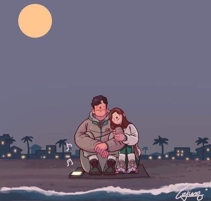 "ويكفينا من الدنيا طمأنينة قلبٍ صادق يرافِقُنا؛ نأنس به ويؤنس بنا"🧡