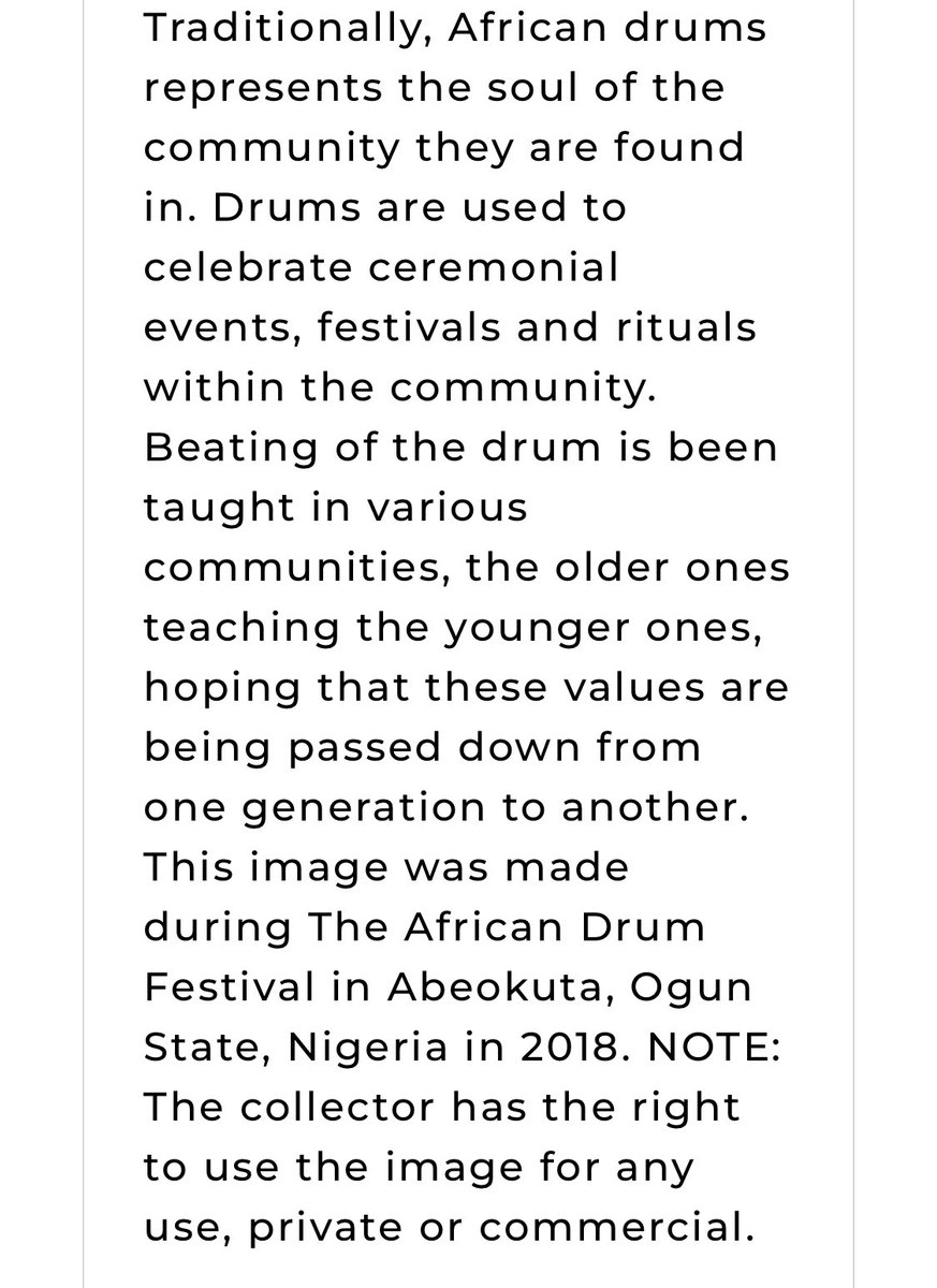 African drummer boy now available on @EmsanyIO emsany.io/asset/bsc/0xff…
