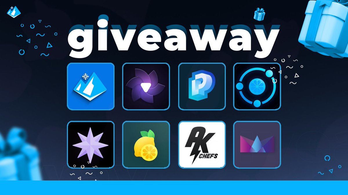 Giveaway time🎁

<a href="/FreebiesFrozen/">Frozen Freebies</a> - 🔑
<a href="/akchefs/">AK Chefs</a> - 1 month 
@Profit_lounge - 1 week
<a href="/TheLemonClub_/">LemonClub</a> - 1 week pass
<a href="/Lemon_Proxies/">LemonProxies</a> - 2 GB 
<a href="/BounceSoftware/">Bounce Software</a> - 1 month
<a href="/polarisaio/">Polaris</a> - 🔑
<a href="/RE_AIO/">REAIO</a> - 🔑

To enter:🎫

Follow ALL⬆️
Like❤️
RT♻️
Tag 1 friend🙋‍♂️