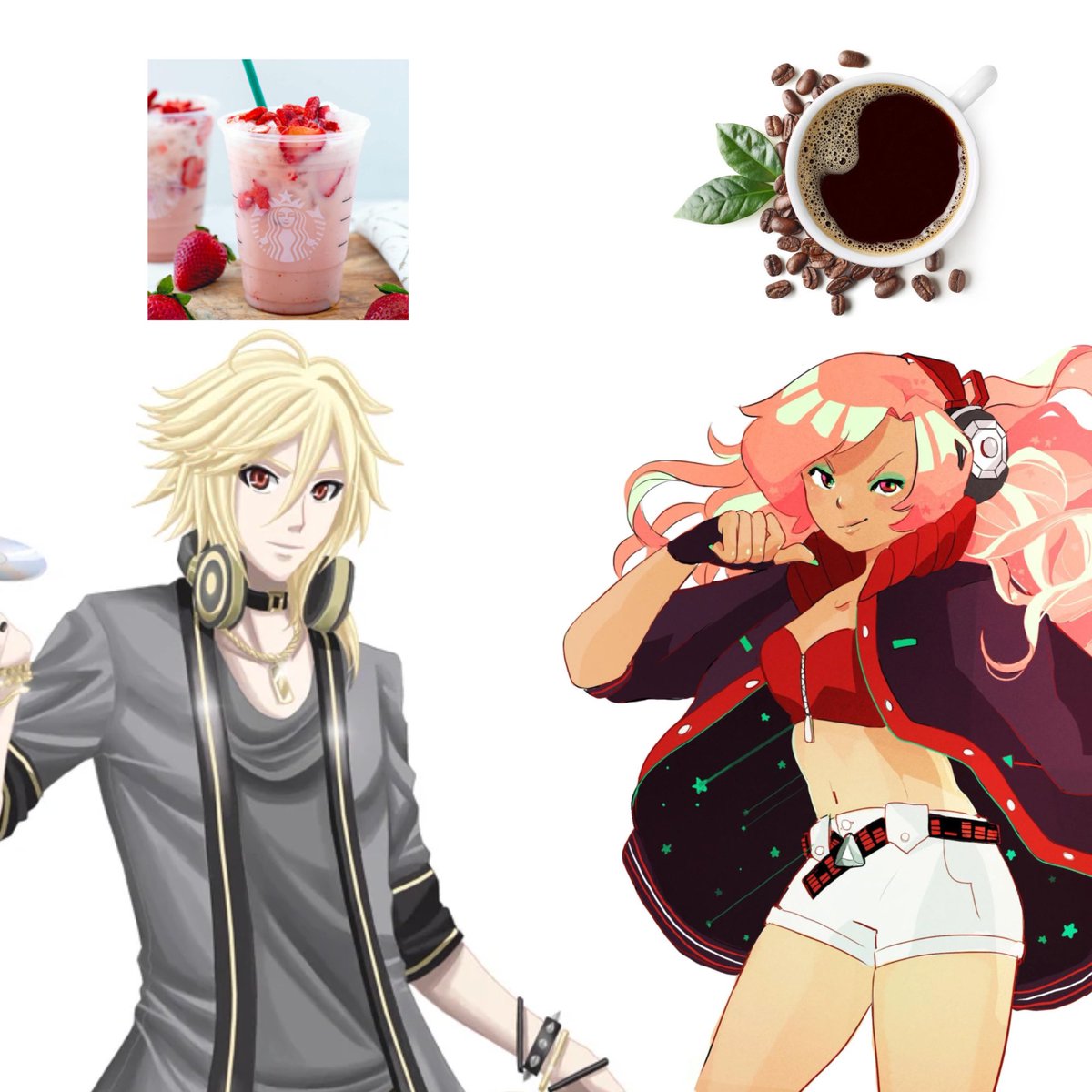 I was thinking of Starbucks and this came to me kdjsjdh 

#yohioloid #rubyvocaloid