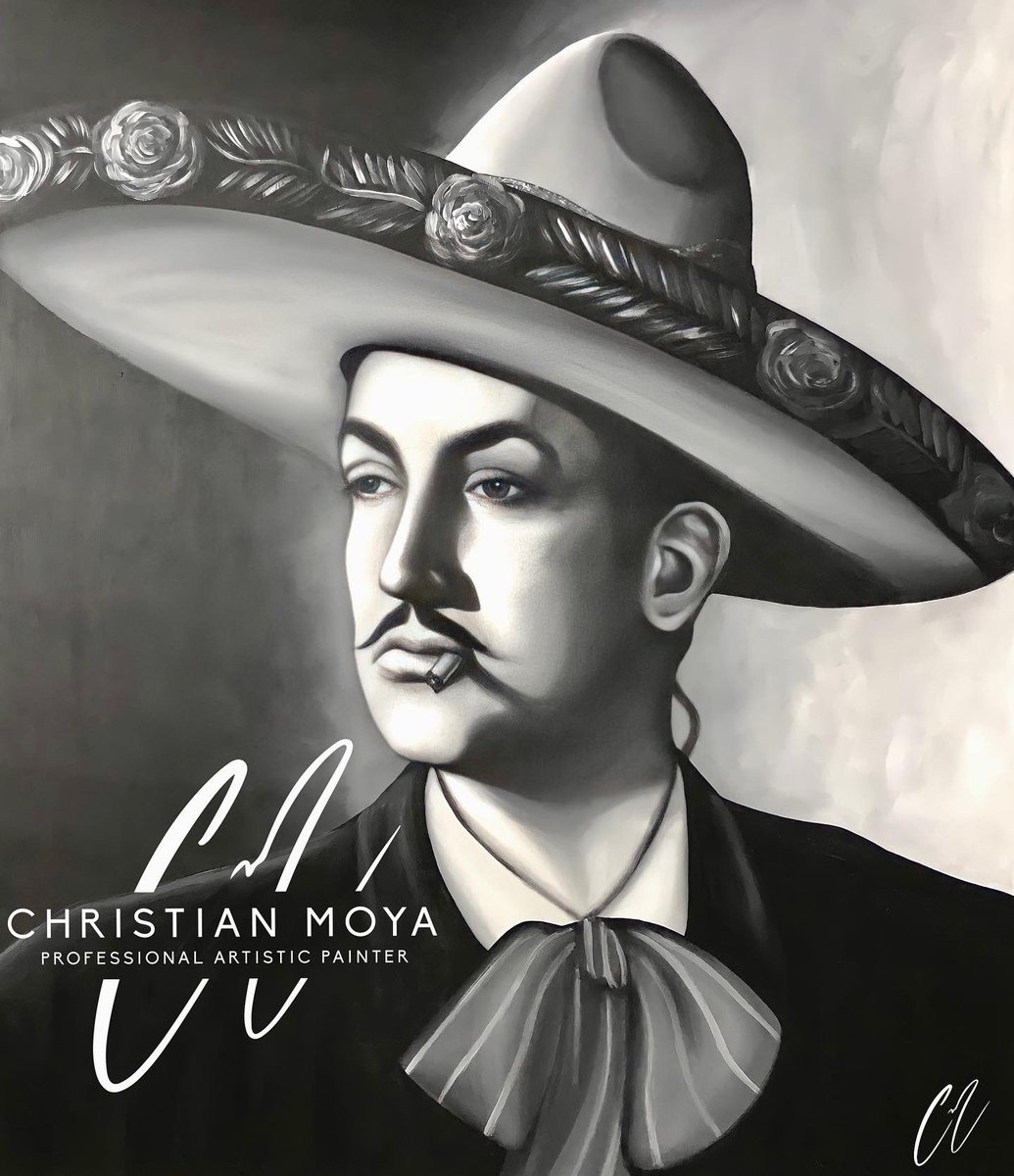 chriss_mane's tweet photo. Jorge Negrete
-Oil on Canvas 36”x48” #christianmoya #christianmoyaart #christianmoyany #jorgenegrete #artemexicano
#jorgenegrete #jorgenegretemoreno #jorgenegreteelcharrocantor #cinedeoromexicano 
 #charroscantoresmexico_oficial #charrosdejalisco #jorgenegreteelcharrocantor https://t.co/q0ZwR2O3e4