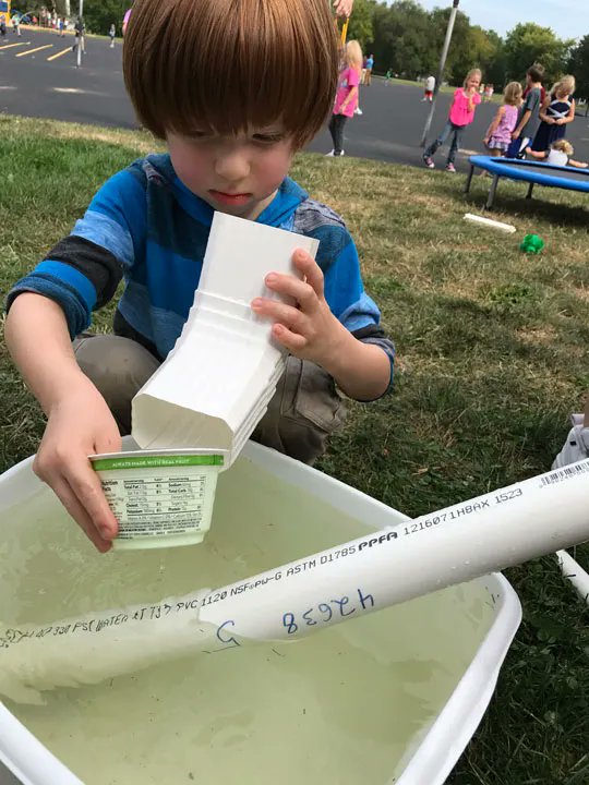 ielproject's tweet photo. "Where does the water go?" This project explores pipes and plumbing.
#ProjectApproach #SundayFunDay #IllinoisEarlyLearning
https://t.co/ixib3uexDY https://t.co/C7e4LkgdVI