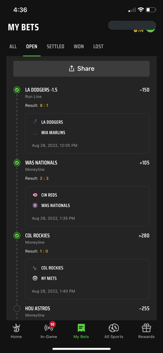 winnersgroup100's tweet image. 5 team parlay 10 unit pending!! Just need twins and astros to HOLD!! Have another one with orioles last last so we just need twins to hold and $ is made! Like and retweet for a 500$ give away if twins hold on!!

#GamblingTwitter
