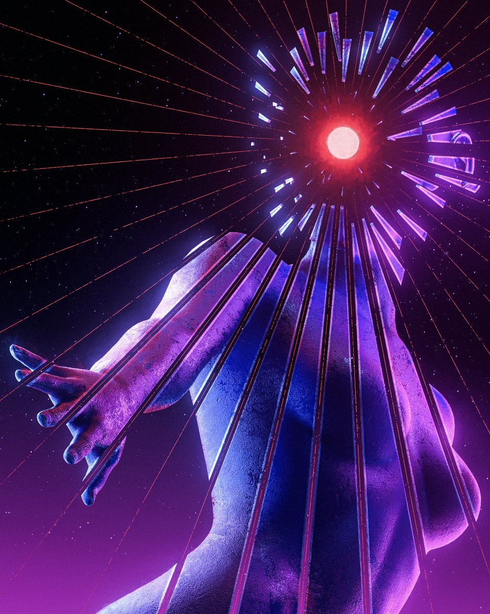 TheDomJordan's tweet image. So pumped to own my first @iamfesq piece!  Amazing work my friend 🟣🔵🔴 #PiecesOfMe