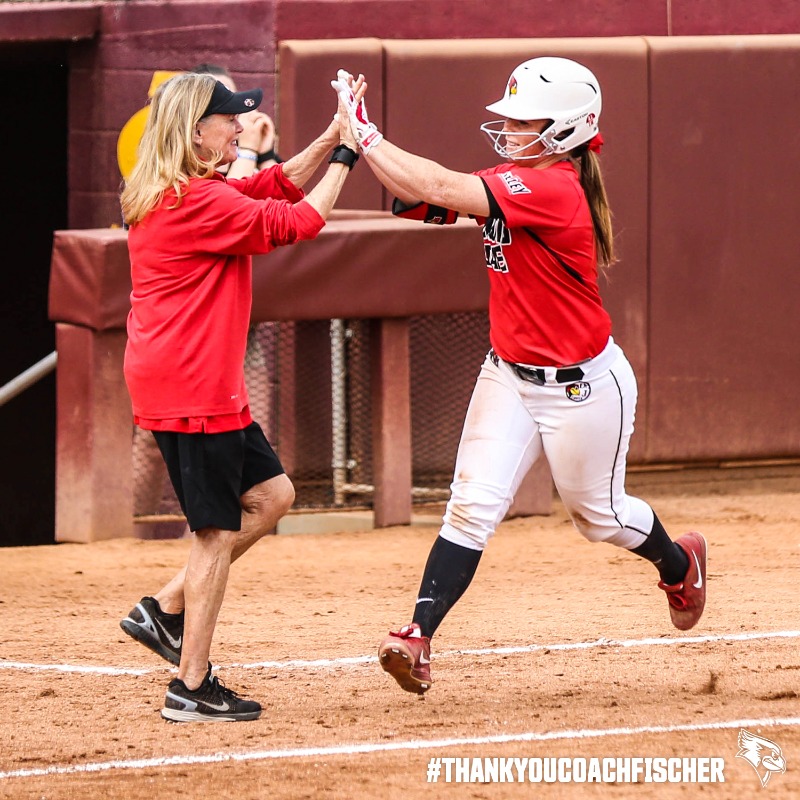 ISURedbirds's tweet photo. 37 years leading the Redbird softball program❤ Enjoy your retirement, Coach!

#ThankYouCoachFischer | @RedbirdsSB