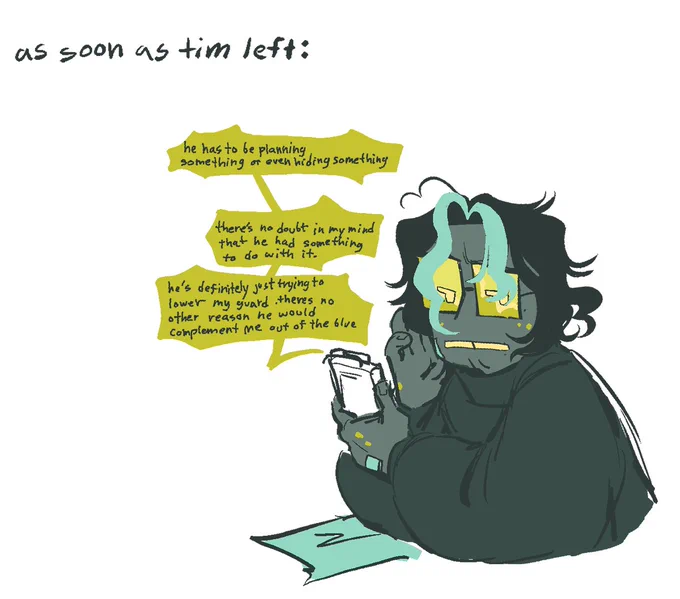 Office happenings, ft Tim (the coworker who flirts with everyone in the office) Stoker 
