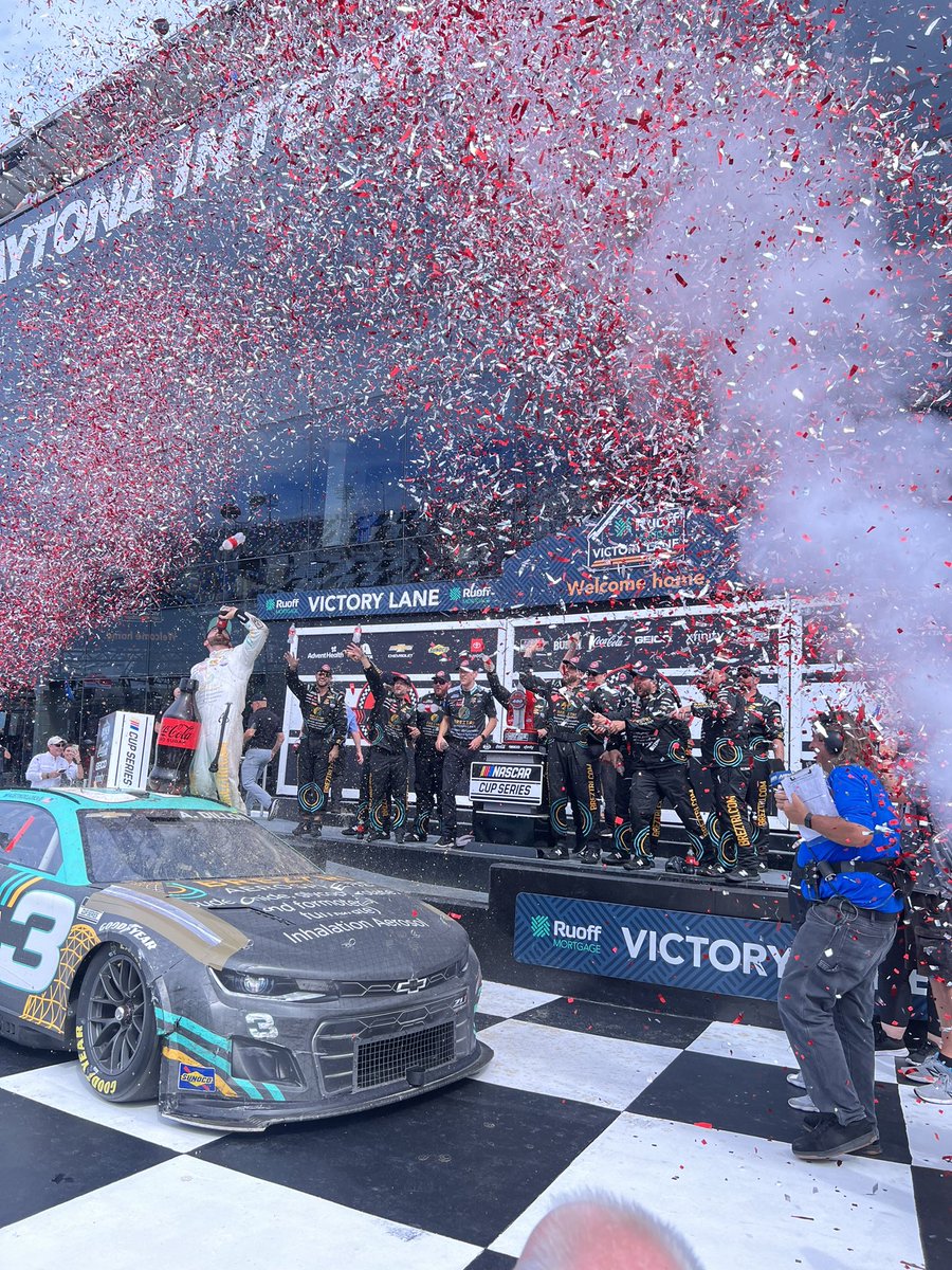 RCRracing's tweet photo. Sweet victory and sweet Coke Zero Sugar 400 

AstraZeneca | #Partner https://t.co/yuHWIH3jAm
