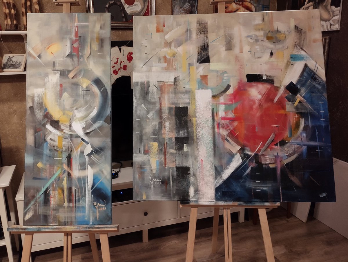 Jaroke1's tweet photo. #abstractart #acryloncanvas #art #painting https://t.co/dApfGQ3YsD