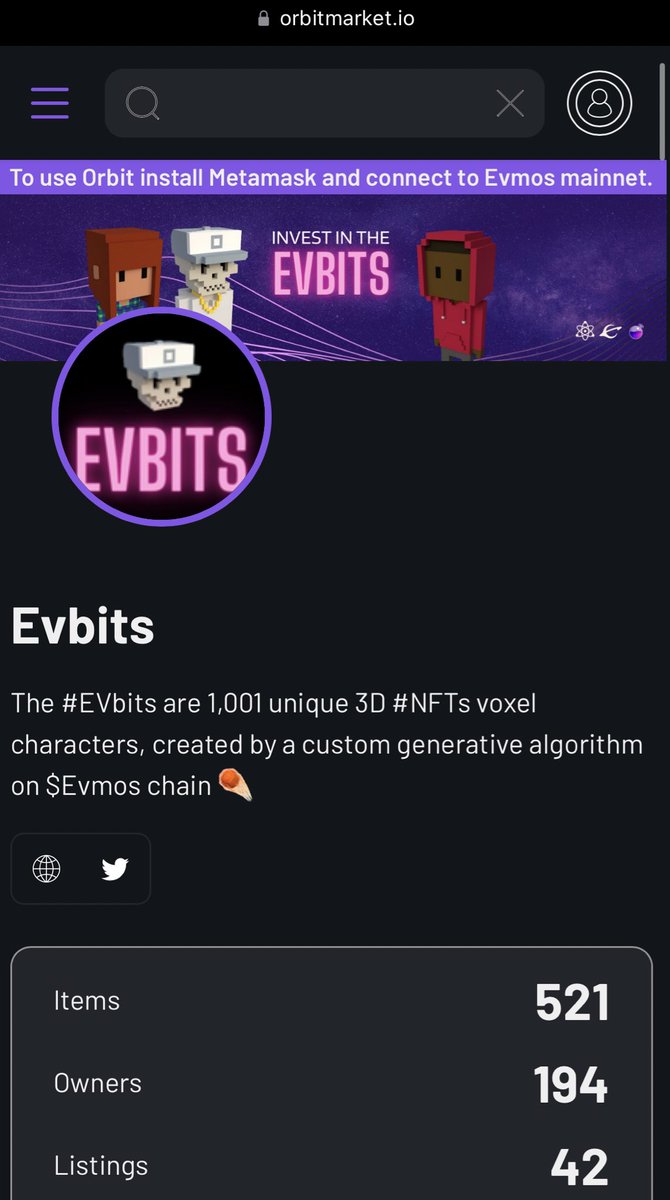 EVbitsNFT's tweet image. Minting has resumed ☄️remember that the giveaway is still in progress: anyone who mints between 500 and 600 enters the current #GIVEAWAY!

🏆 250 $EVMOS

L,RT &amp;amp; tag bros 🔥