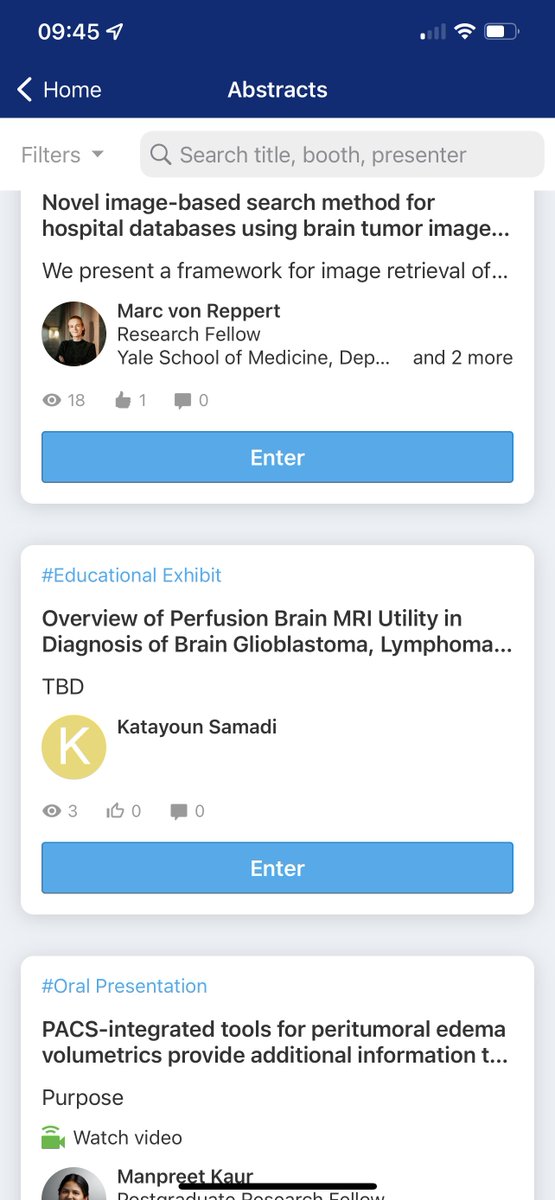 theASFNR's tweet photo. Check out Educational Exhibits, Oral Presentations, &amp; Scientific Posters in the Whova app!
#ASFNR22 
@theASFNR 
@hsairmd 
🧠 https://t.co/jLbVjlEMXr