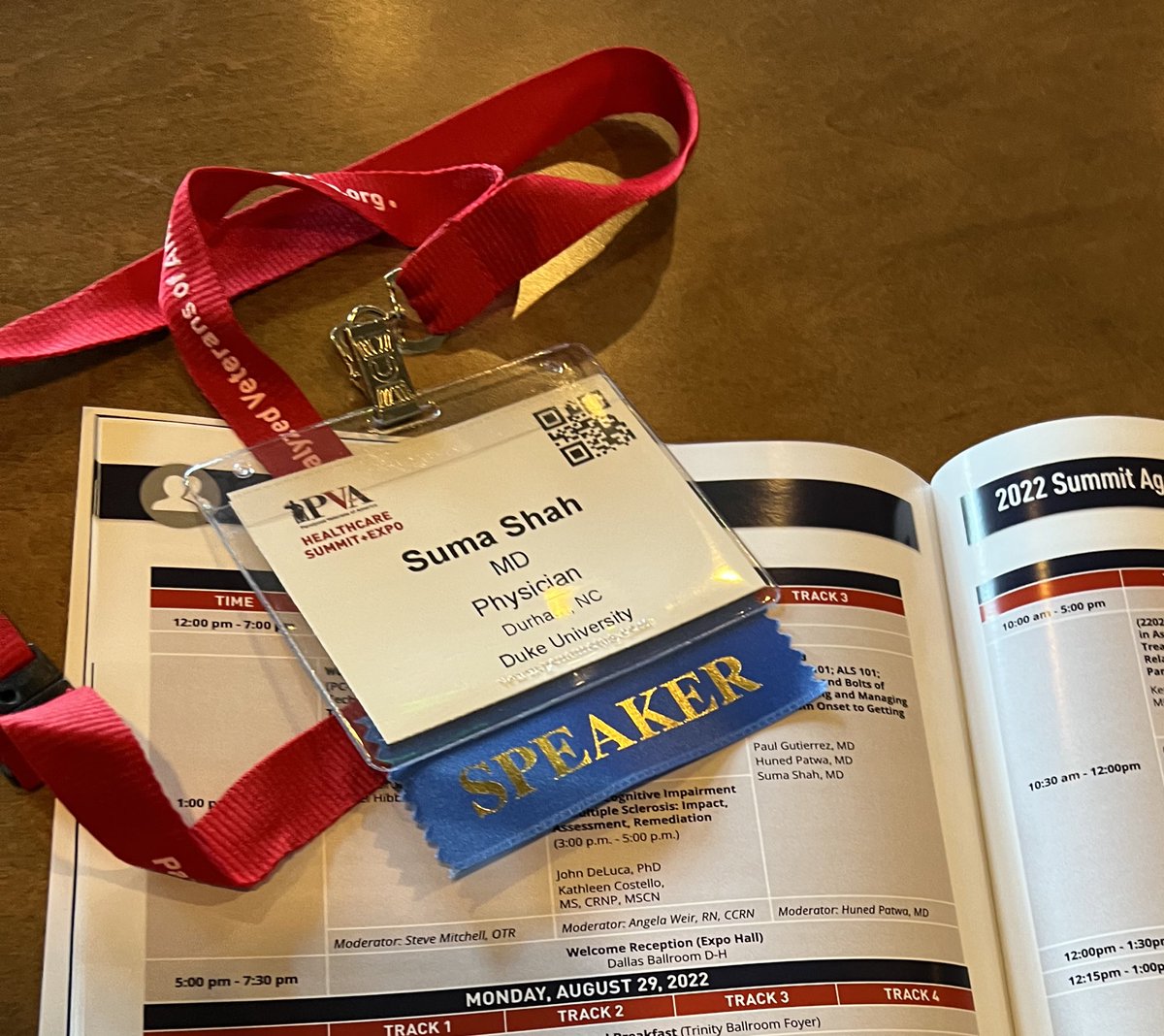 sumadshah's tweet photo. Was an honor to deliver the lecture on MS 101 at this years PVA Summit. #summitpva glad to get back to some in person learning to help deliver the best care to Vets with MS #MultipleSclerosis https://t.co/lPGcRCzDmR