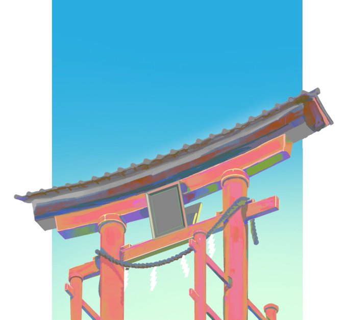 「神社 空」のTwitter画像/イラスト(新着)｜5ページ目