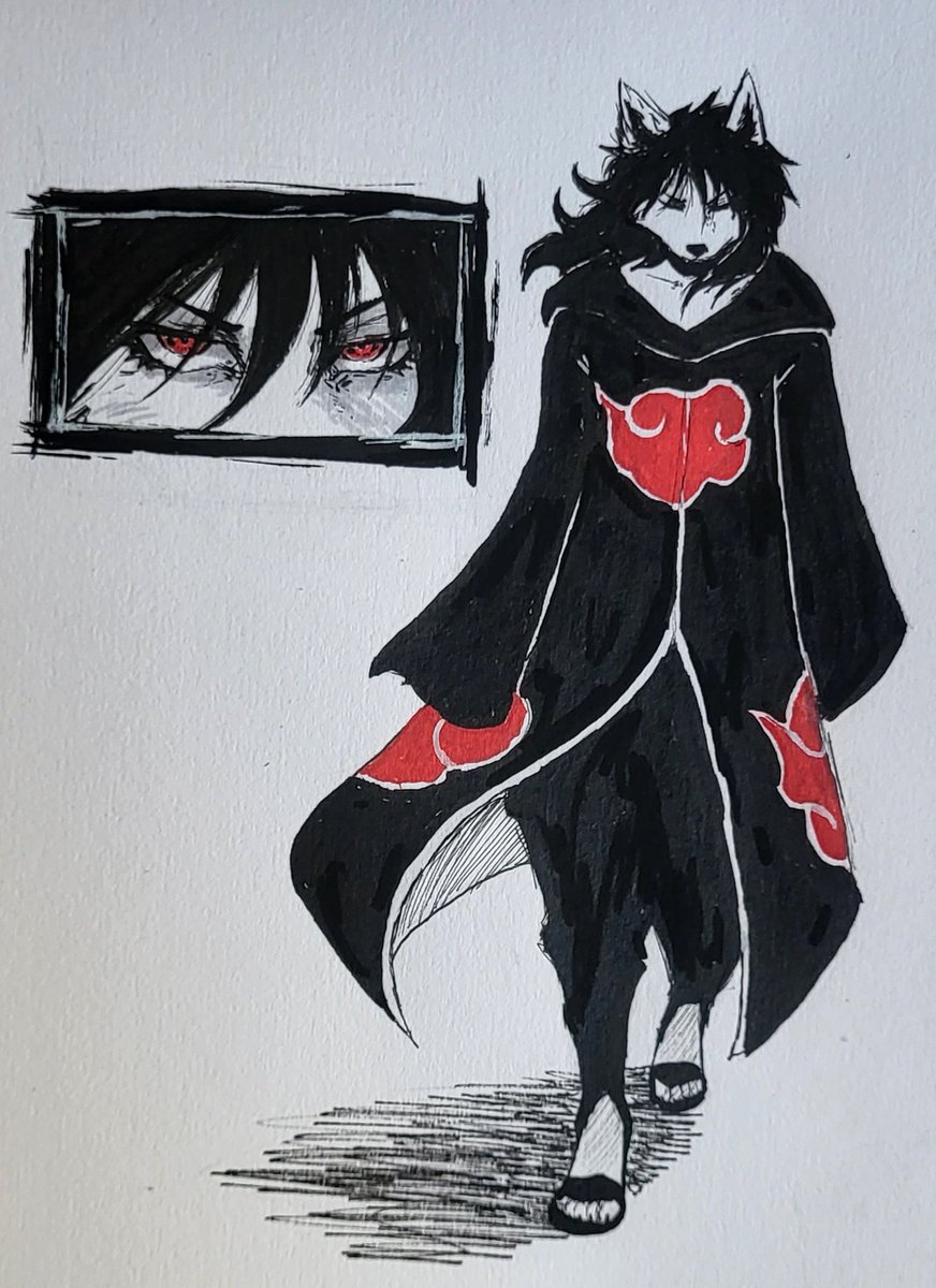 lilly wolf sasuke itachi akatsuki uchiha sharingan