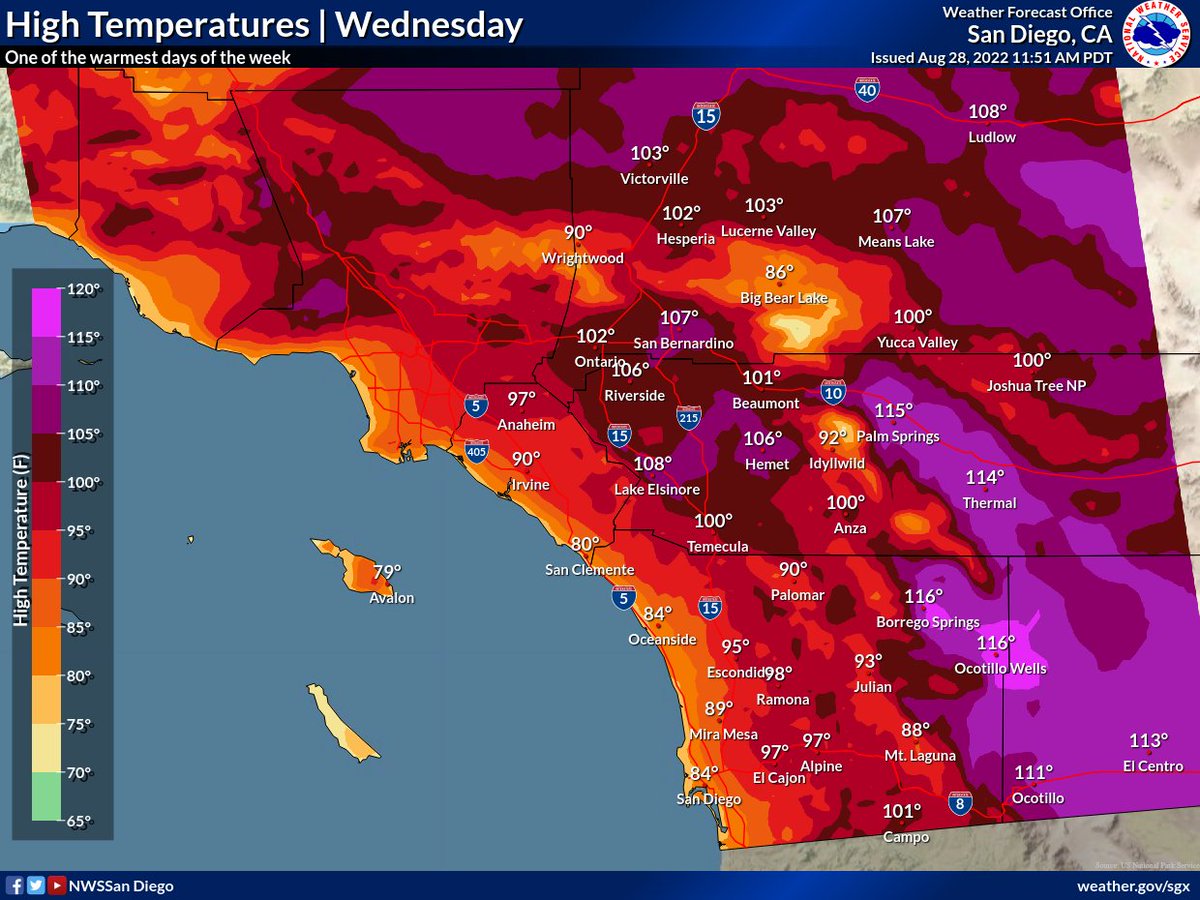 NWS San Diego tweet media