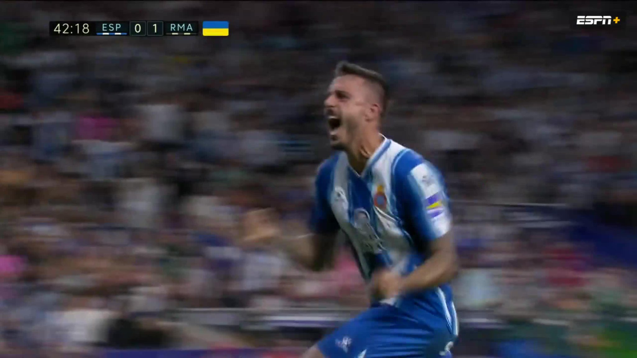 Espanyol get the equalizer vs. Real Madrid 😤”