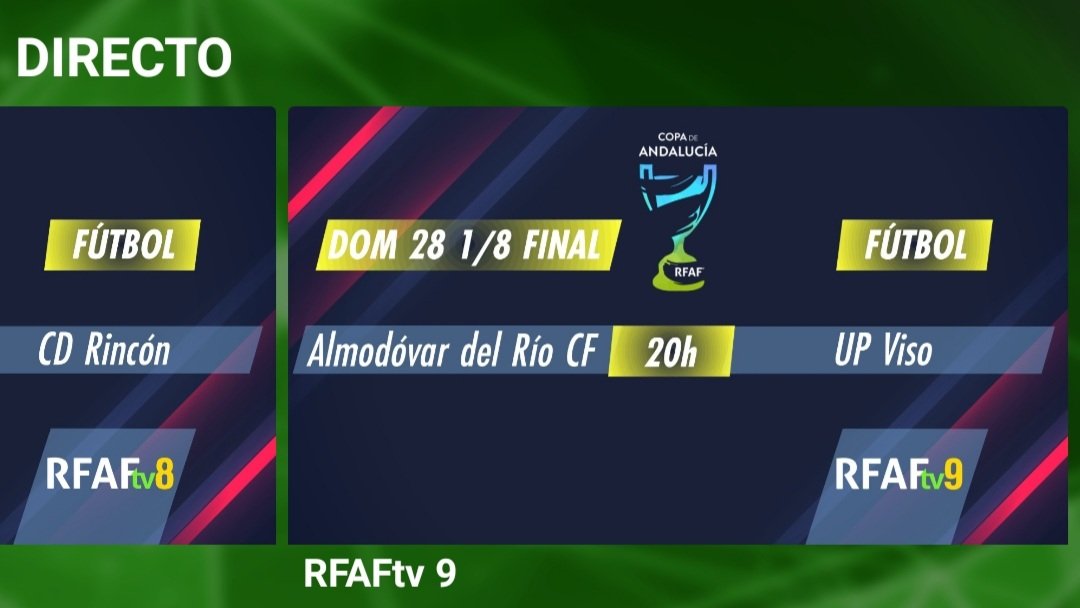 Muchas gracias a #RFAF por haberme dado la oportunidad de participar en la retransmisión del partido de la Copa Andalucía. Ha sido una experiencia nueva, enriquecedora y muy bonita. Gracias!